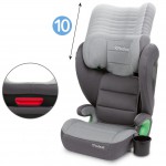FOTELIK SAMOCHODOWY WESTON KIDWELL  2W1 DARK GRAY ISOFIX i-Size 100-150