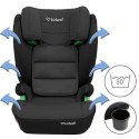 FOTELIK SAMOCHODOWY WESTON KIDWELL 2W1 GRAY BLACK ISOFIX i-Size 100-150
