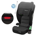 FOTELIK SAMOCHODOWY WESTON KIDWELL 2W1 GRAY BLACK ISOFIX i-Size 100-150