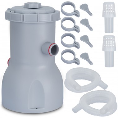 COIL Pompa filtrująca do basenu 3028l/h + filtr + węże