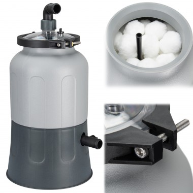 COIL Pompa piaskowa do basenu Bestway Intex. wydajność 3800l/h 55dB 40W + kulki filtracyjne
