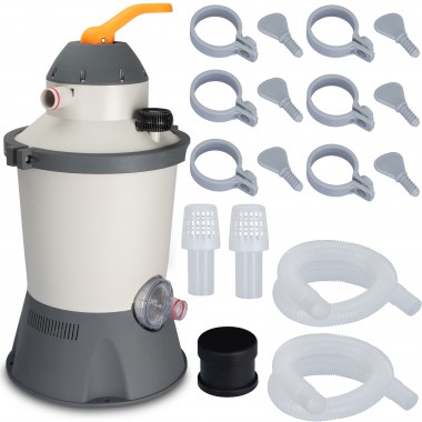 COIL Pompa piaskowa do basenu Bestway Intex. wydajność 3028l/h + węże