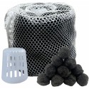 COIL Kulki filtracyjne Aqualoon black zamiennik filtrów kartuszowych do jacuzzi/spa z aktywnym węglem