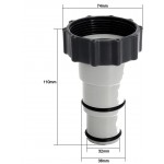 COIL Adapter do węża basenowego do basenów Intex. Bestway uniwersalny 32/38mm (zestaw 2 sztuk) COIL Adapter do węża basenowego do basenów Intex. Bestway uniwersalny 32/38mm (zestaw 2 sztuk)