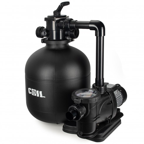 COIL Pompa piaskowa do basenu 800W. wydajność 19000l/h samozasysająca COIL Pompa piaskowa do basenu 800W. wydajność 19000l/h samozasysająca