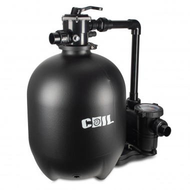 COIL Pompa piaskowa do basenu 800W. wydajność 19000l/h samozasysająca zbiornik 125l