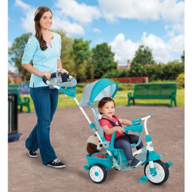 LITTLE TIKES Perfect Rowerek Fit 4w1 błękitny