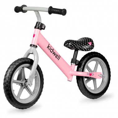 Rowerek biegowy dla dziewczynki REBEL PINK Kidwell