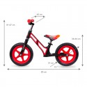 Kidwell Rowerek biegowy COMET BLACK/RED