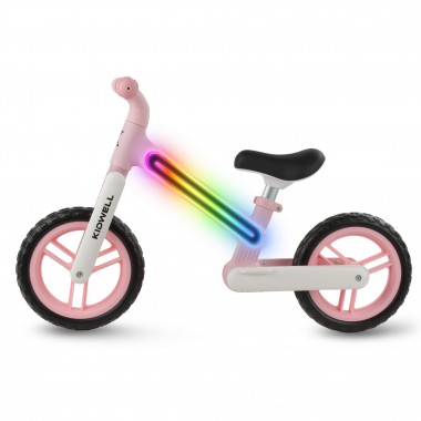 ROWEREK BIEGOWY KIDWELL SUNO PINK ŚWIATŁA MULTI LED