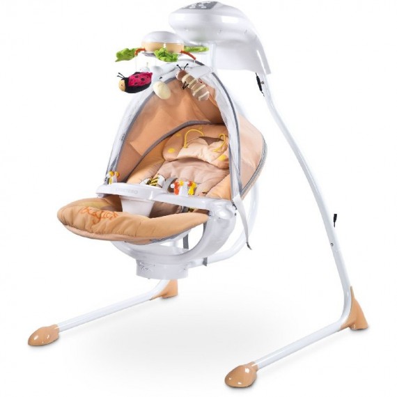 Caretero Bugies Huśtawka elektryczna Beige