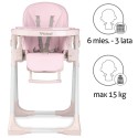 KRZESEŁKO DO KARMIENIA DZIECIĘCE BENTO PINK RÓŻOWY