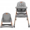 KIDWELL KRZESEŁKO DO KARMIENIA 2W1 KARIMI GRAY