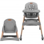 KIDWELL KRZESEŁKO DO KARMIENIA 2W1 KARIMI GRAY KIDWELL KRZESEŁKO DO KARMIENIA 2W1 KARIMI GRAY