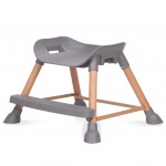KIDWELL Krzesełko do karmienia EATAN WOOD Gray