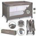 ŁÓŻECZKO TURYSTYCZNE DWUPOZIOMOWE KIDWELL BLISSY DUO BEIGE