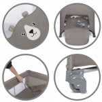 ŁÓŻECZKO TURYSTYCZNE DWUPOZIOMOWE KIDWELL BLISSY DUO BEIGE