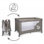 ŁÓŻECZKO TURYSTYCZNE DWUPOZIOMOWE KIDWELL BLISSY DUO BEIGE