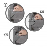 ŁÓŻECZKO TURYSTYCZNE KIDWELL DWUPOZIOMOWE BLISSY LIFT GRAY