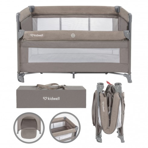 ŁÓŻECZKO TURYSTYCZNE KIDWELL DWUPOZIOMOWE BLISSY LIFT BEIGE