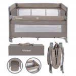 ŁÓŻECZKO TURYSTYCZNE KIDWELL DWUPOZIOMOWE BLISSY LIFT BEIGE