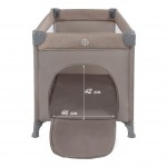 ŁÓŻECZKO TURYSTYCZNE KIDWELL DWUPOZIOMOWE BLISSY LIFT BEIGE