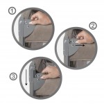 ŁÓŻECZKO TURYSTYCZNE KIDWELL DWUPOZIOMOWE BLISSY LIFT BEIGE