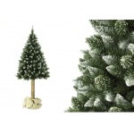 Choinka Sztuczna Sosna Diamentowa 220cm na Pniu