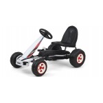 COIL Gokart dla dzieci DRAGON na pedały koła hamulec Super prezent biały