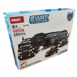 COIL Klocki konstrukcyjne zestaw mega samochód 1413 elementów pojazd policja SWAT COIL Klocki konstrukcyjne zestaw mega samochód 1413 elementów pojazd policja SWAT