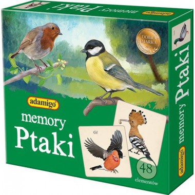 Adamigo Gra Memory Ptaki