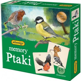 Adamigo Gra Memory Ptaki