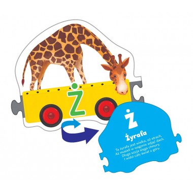 Adamigo Lokomotywa - Literkowe ZOO
