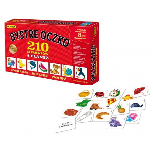 Adamigo Zestaw Edukacyjny Bystre Oczko Adamigo Zestaw Edukacyjny Bystre Oczko