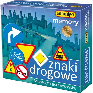 Adamigo Gra memory Znaki drogowe