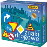 Adamigo Gra memory Znaki drogowe Adamigo Gra memory Znaki drogowe