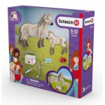Schleich Zestaw figurek Islandzki koń i apteczka 42430