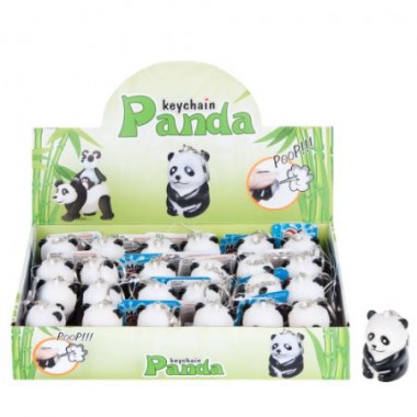 Breloczek gumowy Panda 5 cm