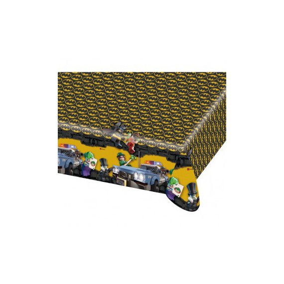 URODZINOWY OBRUS FOLIOWY LEGO BATMAN 120 x 180 cm