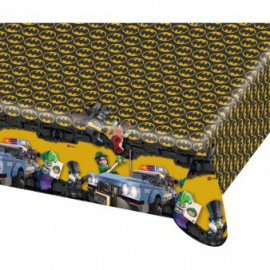 URODZINOWY OBRUS FOLIOWY LEGO BATMAN 120 x 180 cm