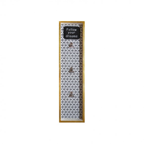 INCOOD RAMKA NA ZDJĘCIA Z KLIPSAMI  14cm x 56cm