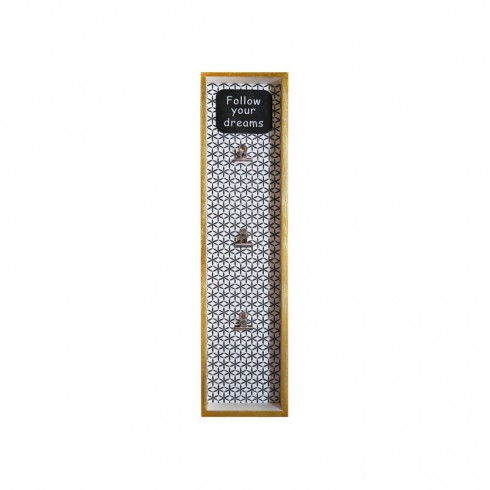 INCOOD RAMKA NA ZDJĘCIA Z KLIPSAMI  14cm x 56cm
