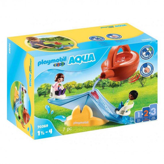 PLAYMOBIL 1 2 3 AQUA HUŚTAWKA WODNA Z KONEWKĄ 70269