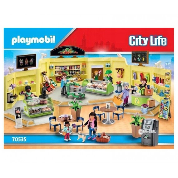 Playmobil Mega Set Centrum handlowe 70535