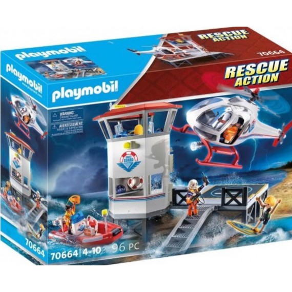 PLAYMOBIL 70664 Mega Set - Ochrona wybrzeża