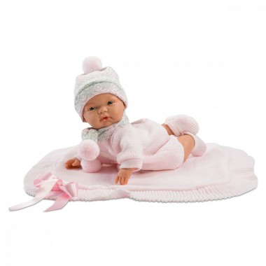 Llorens Lalka Joelle płacząca z ręcznikiem 38 cm
