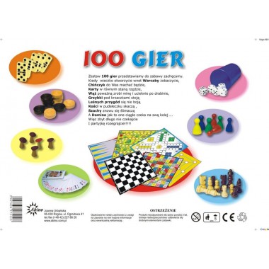Abino Gra Zestaw 100 gier