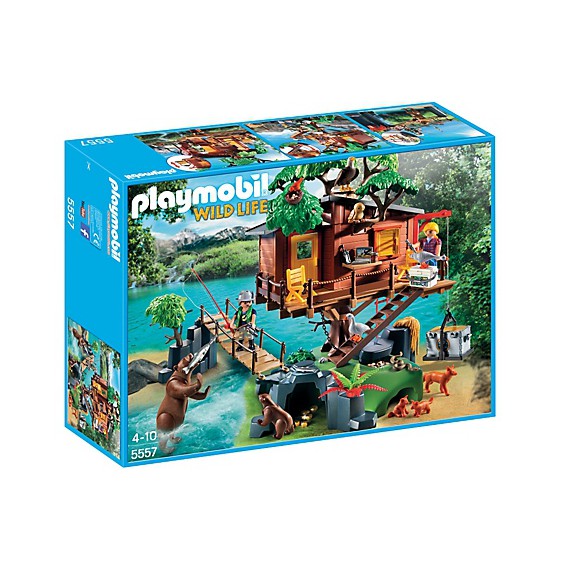 PLAYMOBIL Przygoda z domkiem na drzewie 5557