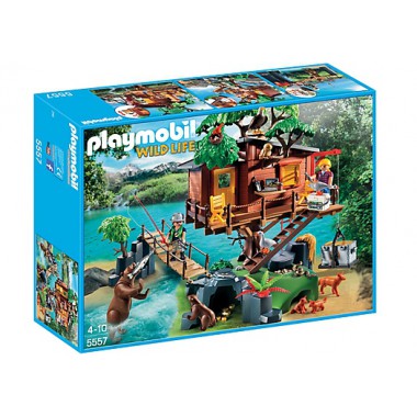 PLAYMOBIL Przygoda z domkiem na drzewie 5557