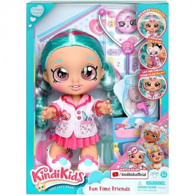 KINDI KIDS - LALKA DR CINDY POPS (LALKA+AKCESORIA)